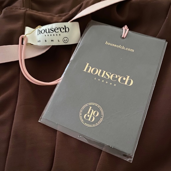 NEW House of CB Ninetta Top Chocolate Brown Large+ (XL) - Picture 15 of 17